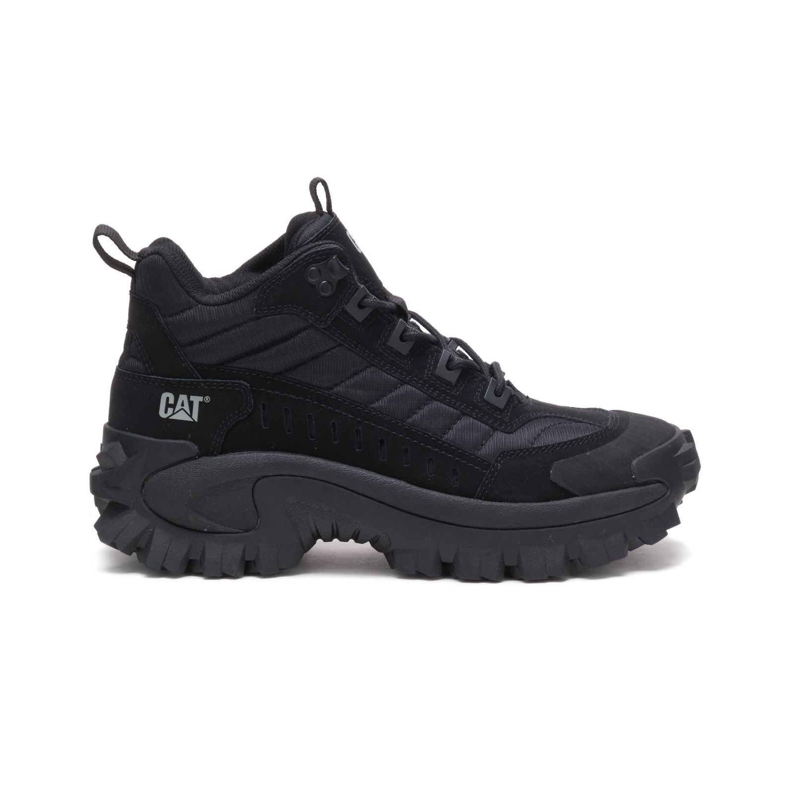 Caterpillar Shoes South Africa - Cat Men's Intruder Mid Sneakers Black UG8957016